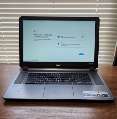 Acer Chromebook 15 - CB3-532 - Model N15Q9 - Celeron - 4GB RAM
