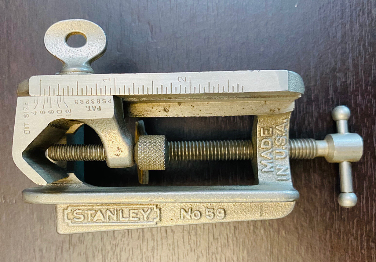 Vintage Stanley 59 Doweling Jig Made in USA eBay