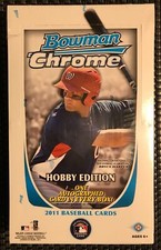 2011 BOWMAN CHROME PROSPECTS BASEBALL 1ST BOWMAN CHROME CARD PICK YOUR PLAYERS