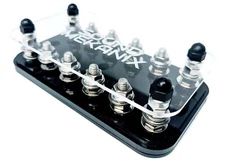 Six Spot Compact Acrylic (6 Spot) Fuse Holder Made in USA