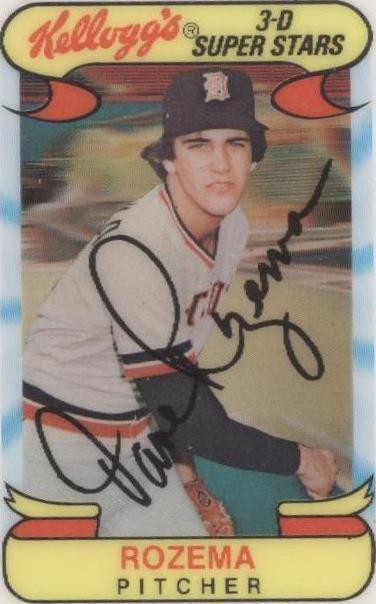 1978 Kellogg's 3-D Super Stars - Dave Rozema #21 for sale | eBay
