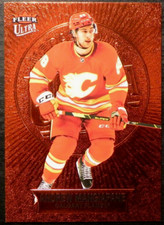 2021-22 21/22 Fleer Ultra Titian Medallions M-20 Andrew Mangiapane Flames / 75