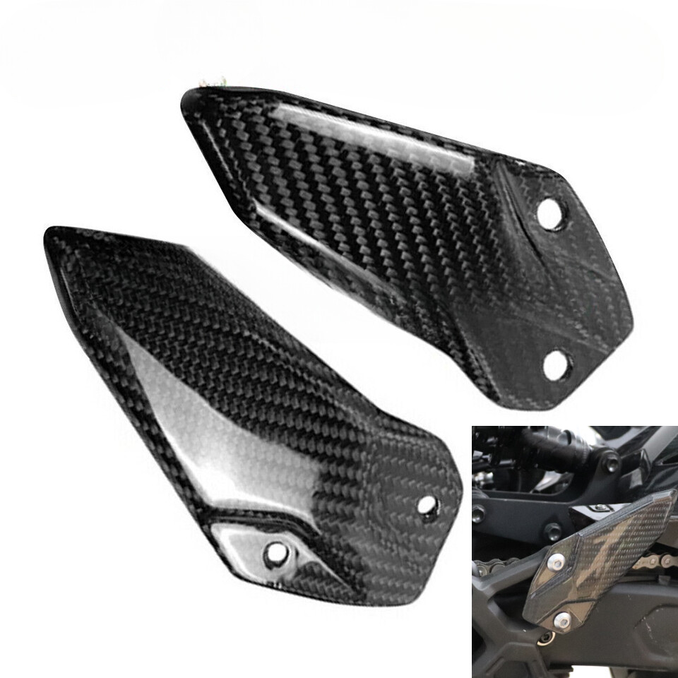 Coming Kobe 25 コンプリートシート ピンバッジ For 2023-2025 ZX-4RR ZX4R Carbon Fiber Peg Heel Plates Guard