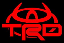EVIL HORNS STICKER DECAL Fits on TOYOTA Tacoma FJ Cruiser Racing Car TRD