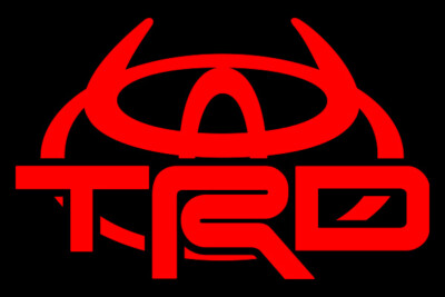 EVIL HORNS STICKER DECAL Fits on TOYOTA Tacoma FJ Cruiser Racing Car TRD