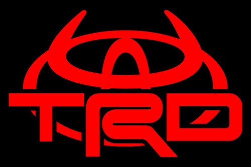 EVIL HORNS STICKER DECAL Fits on TOYOTA Tacoma FJ Cruiser Racing Car TRD - Picture 3 of 4