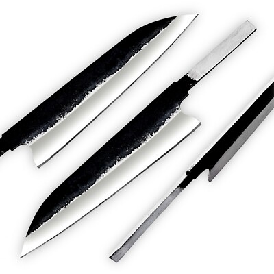 WHITE DEER 1095 Forged Steel Blank DIY Handle Classic Tanto Japanese Chef Knife