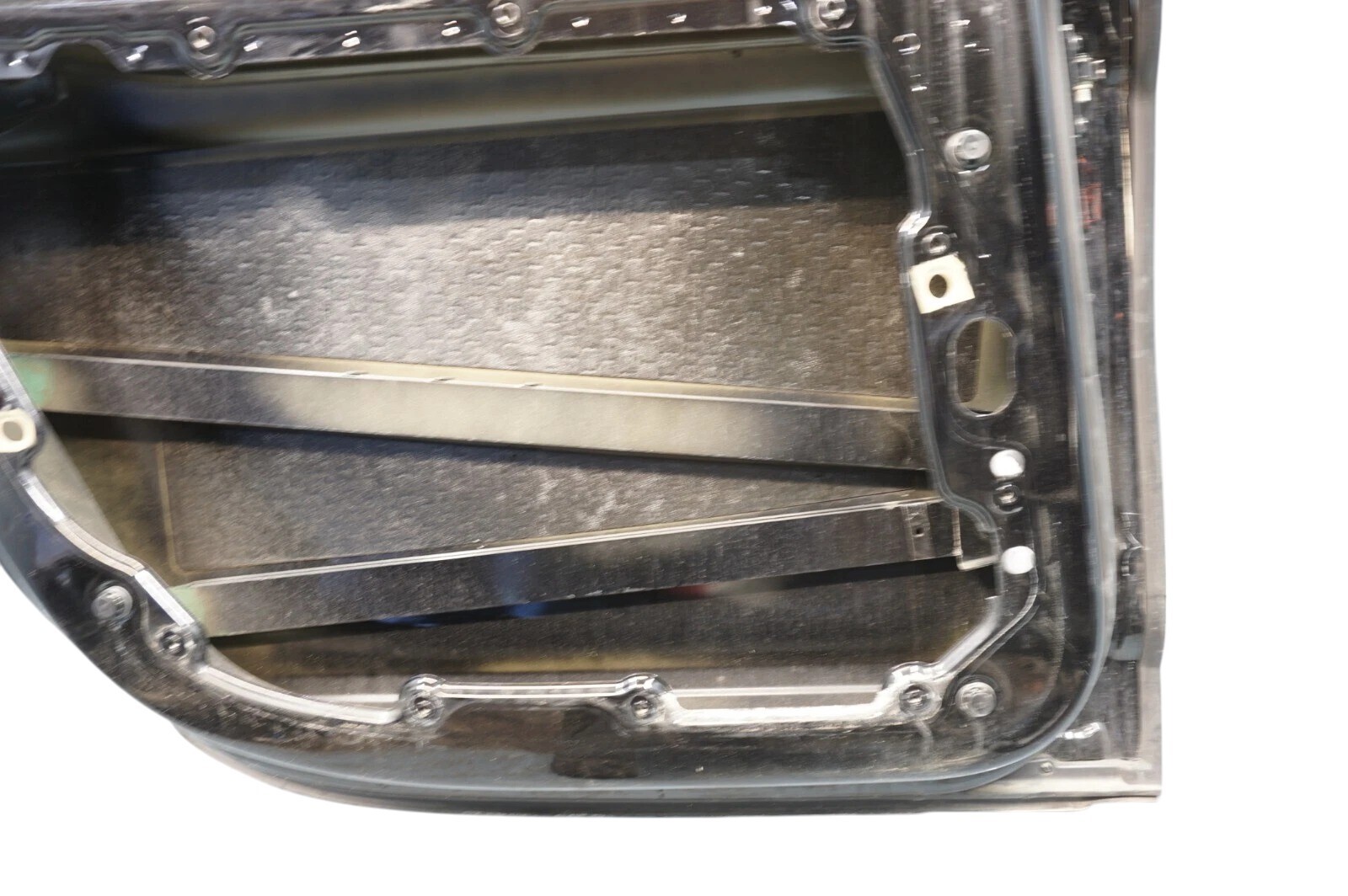 06-12 Bentley Continental Rear Left Driver Side Door Shell Panel Black OEM