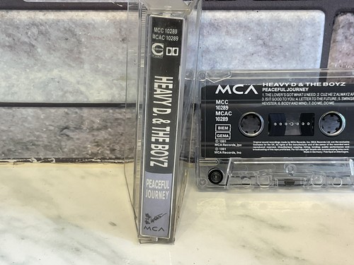 Heavy D & The Boyz - Peaceful Journey - Cassette Tape Album - 1991 UK Version - Picture 7 of 8