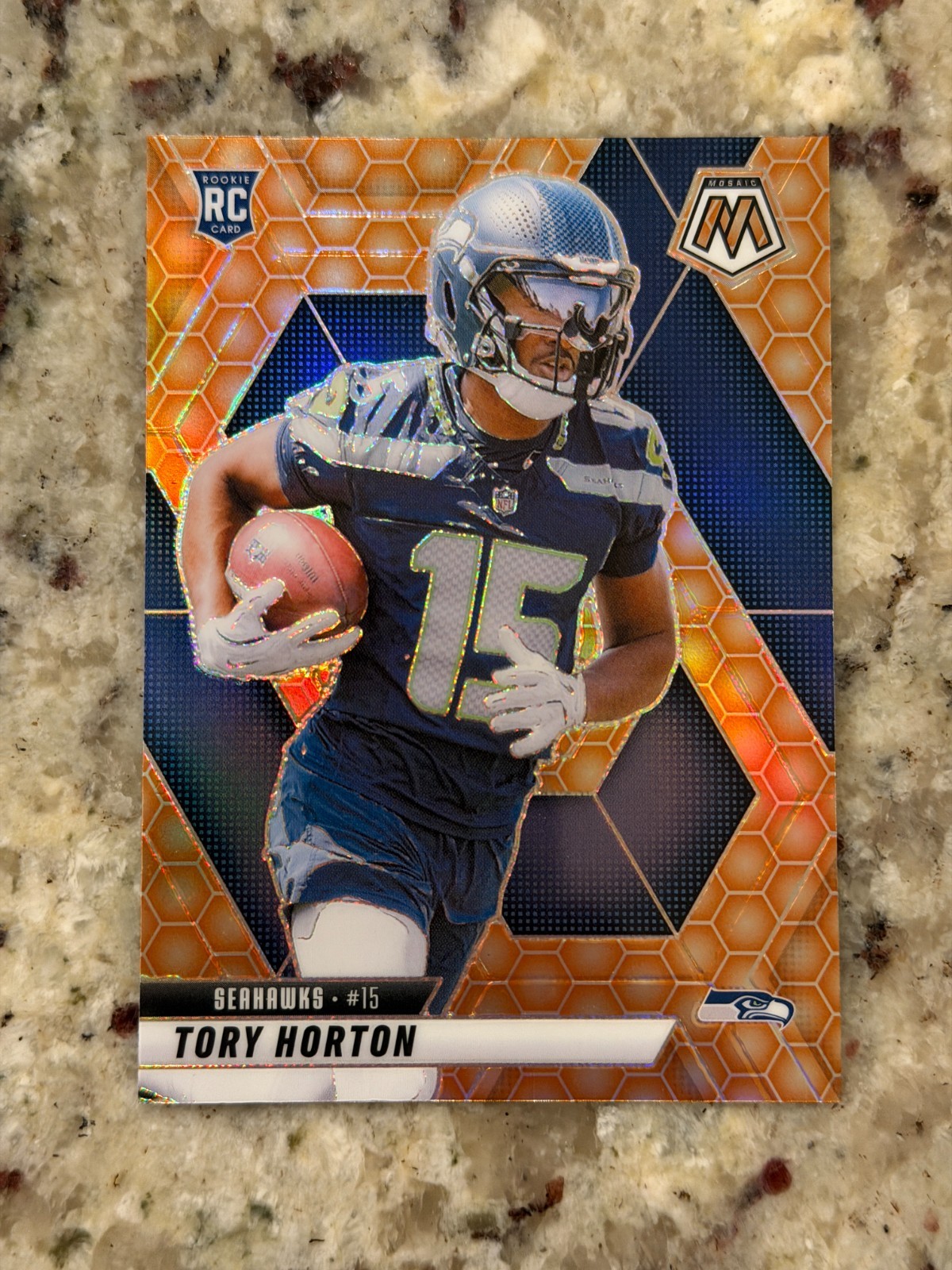 2025 Mosaic TORY HORTON Mosaic Honeycomb Rookie #396 SSP Seahawks