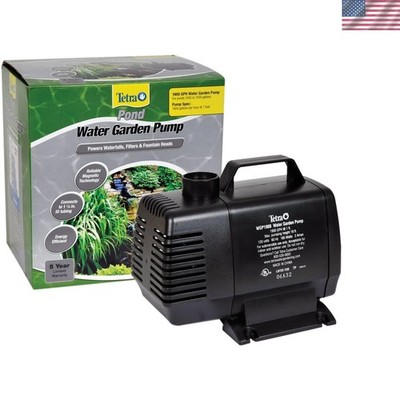 Pond Water Garden Pump, Powers Waterfalls/Filters/Fountain Heads
