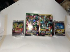 4 Dragon Ball Z Starter Decks And Deck Box Expansion Sets