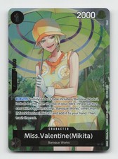 Miss.Valentine(Mikita) (Dash Pack) R The Azure Sea's Seven OP14-087 NMFoil