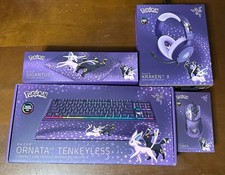 Pokemon x Razer Espeon & Umbreon Edition Full Set - Mouse/Pad, Keyboard, Headset