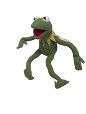 Vintage Muppets Kermit the Frog Plush Doll Toy From Eden Toys With Original Tag