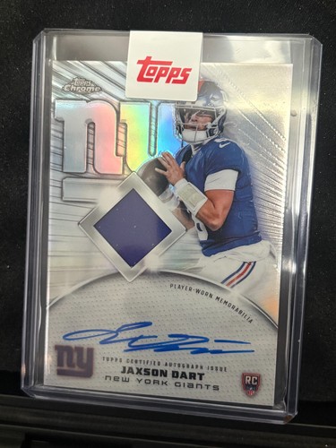 2025 Topps Chrome Jaxson Dart Rookie Patch Autographs (RAW)