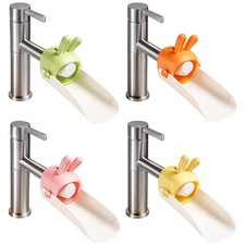 4PCS Faucet Extender Set, Faucet Extender for Bathroom Sink, Sink Extender Su...