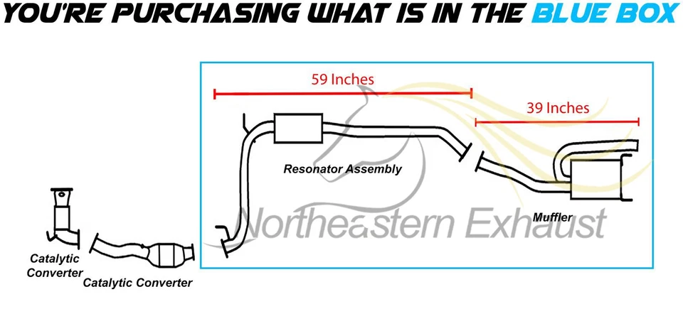Kit silenciador resonador de escape de acero inoxidable para: Honda Fit 2009-2013 1,5 L Foto 3 de 4