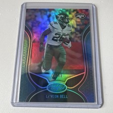 2019 Certified Mirror Teal 30/35 Le'Veon Bell #9 Jets, Cheifs - Rare Card