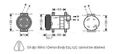 AVA QUALITY COOLING FTAK088 Kompressor, Klimaanlage für ALFA ROMEO,FIAT