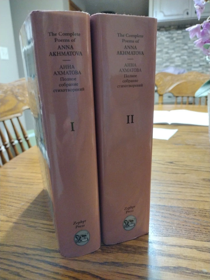 The Complete Poems of Anna Akhmatova 2 volumes Zephyr Press Hardback Dust Jacket - Image 3 of 4