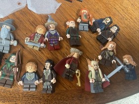 Lego Hobbit Lot  17 Minifigs 6 Sets 79012  79001 79003 79016 79013 & 79018