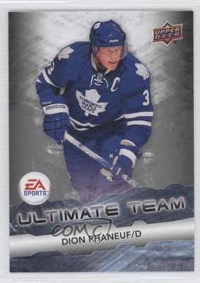 2011-12 Upper Deck EA Ultimate Team Dion Phaneuf #EA12 0p6