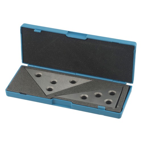 Premium Angle Measurement Tool Solid Angle Plates Angle Block Gauge Set 2 Pcs - Picture 1 of 23