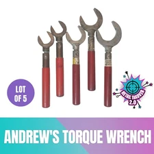 CommScope / Andrew's Torque Wrench / DIN Connector - Lot Of 5