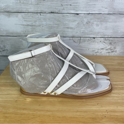 Franco Sarto Sybil Strappy Sandals White Size 8