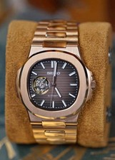 Seikmod NAUTIKO | Open Heart Rose Gold Brown Dial - Automatic - 41mm