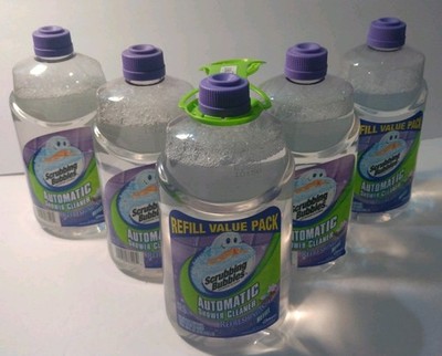 (5) Scrubbing Bubbles Automatic Shower Cleaner Refill 34 oz Each
