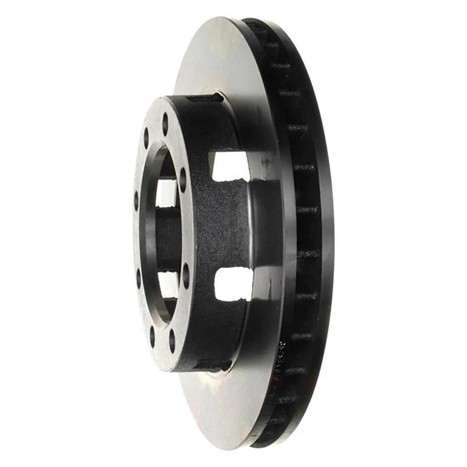 Juego de rotores de freno delanteros + pastillas de freno metálicas para camioneta Chevrolet K20 1971-1974 Foto 3 de 4