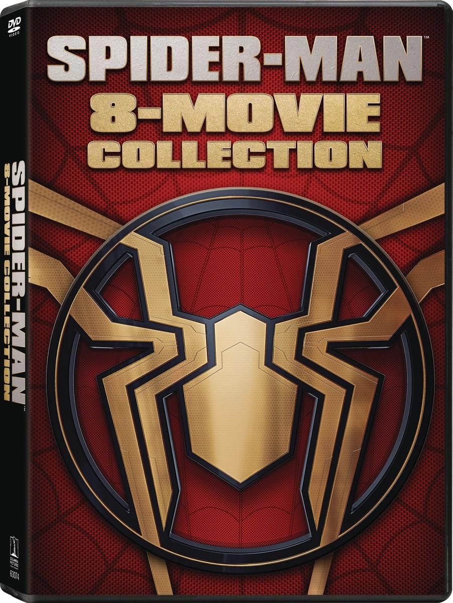 Sony Spider-Man 8 Movie Collection (DVD) 43396630741| eBay