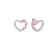 Orecchini NOMINATION Shine Me Up in argento con Cuore rosa 241903/004