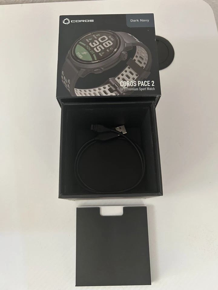 Coros PACE 2 Premium GPS Sport Watch B18 ( WPACE2-NVY ) - Dark Navy *TOP* - Bild 4 von 4