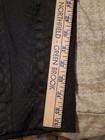Vintage Zelda Black snake print jacquard pattern Trousers Size 8 Side Zipper — photo 10