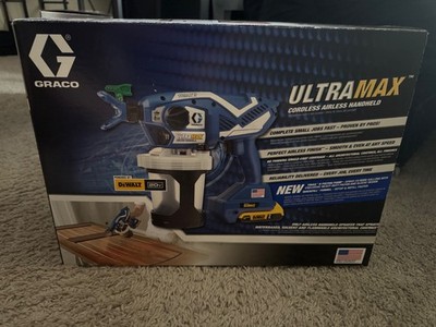Graco ULTRAMAX Cordless Airless Handled Dewalt Spray gun
