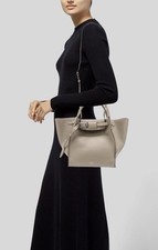 Celine Big Bag Crossbody Small Taupe Gray Lea...