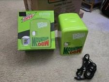 Mini nevera Mountain Dew mini refrigerador de 6 latas, MIS134MD, verde, ¡totalmente nueva en caja!
