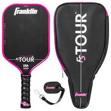 FS Tour Series Carbon Fiber Paddle - Franklin Sports Pro Pickleball Paddle Set