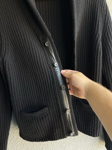 Cárdigan de lana para hombre The Kooples talla M color negro - Imagen 15 de 18