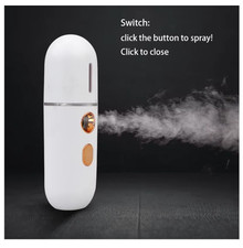 USB Nano Mister Mist Spray Machine Moisturizing Atomization Sprayer Ship to US