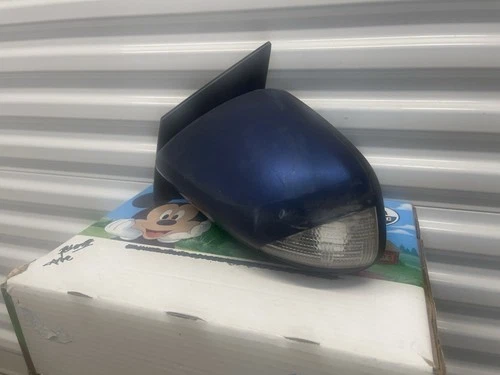 2006 Scion XA Left Driver Side Used Power Door Mirror Blue