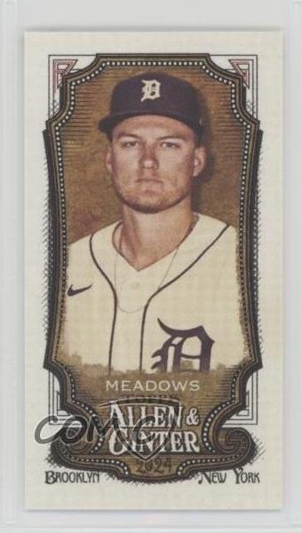 2024 Topps Allen & Ginter Mini Brooklyn Back 22/25 Parker Meadows #146 Rookie RC