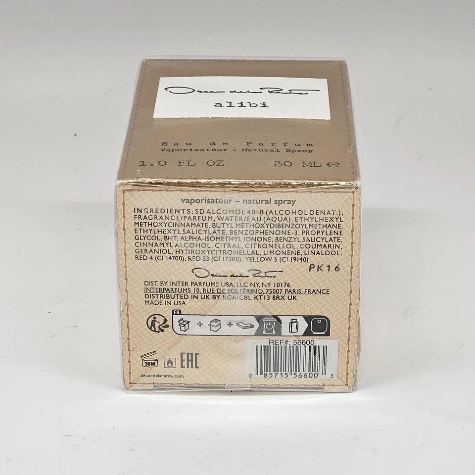 ALIBI por Oscar de La Renta Eau de Parfum EDP Spray 1.0 fl oz Tamaño de Viaje Foto 3 de 4