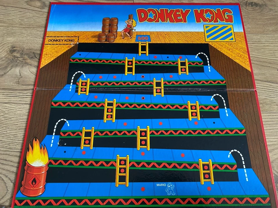 Donkey Kong Board Game MB Games 1983 *Fully Complete 100% Vintage - Image 3 of 4