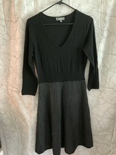 Neiman Marcus Two Toned Sweater Dress Sz Small