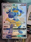 Lucario GX Full Art Holo Card SV64/SV94 Shiny Hidden Fates Pokemon TCG NM