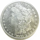1881 P Morgan Dollar 90% Silver U.S. Coin Scratched 0.77 Troy Oz Silver Content